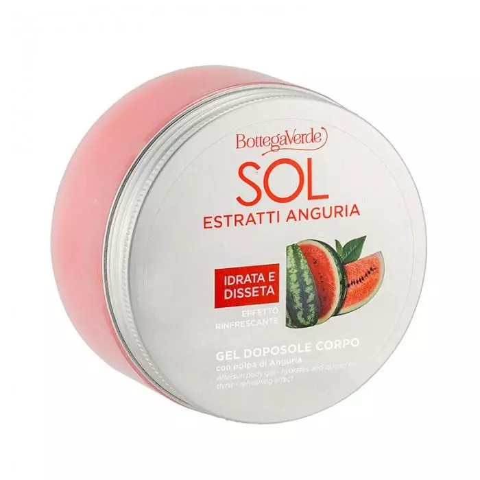 BottegaVerde Sol Estratti Anguria nap.után testgél 150ml BottegaVerde Sol Estratti Anguria nap.után testgél 150ml