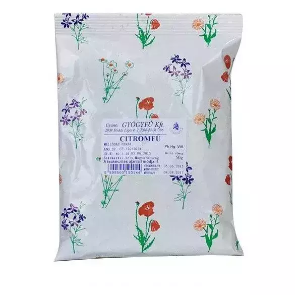 Citromfű tea GYÓGYFŰ 50g Citromfű tea GYÓGYFŰ 50g