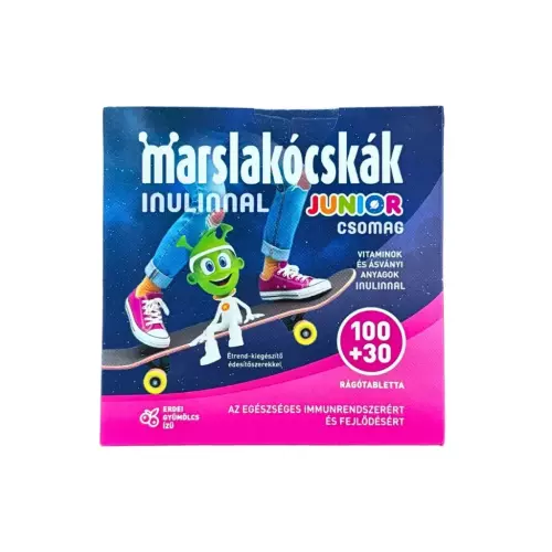 Marslakócskák Inulin erdei gyümölcs rágótabletta 100+30x