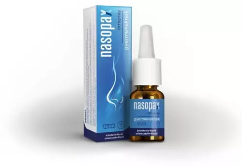 Nasopax Duo orrspray gyermekeknek 1x10ml