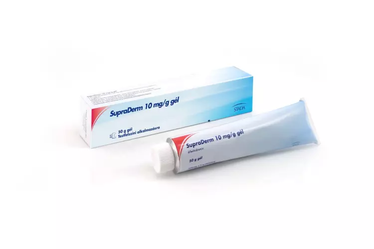 SupraDerm 10 mg/g gél 50g SupraDerm 10 mg/g gél 50g