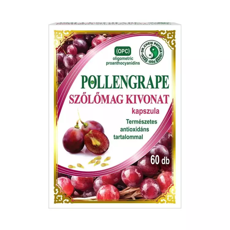 Dr.Chen Pollengrape 330 mg kapszula 60x Dr.Chen Pollengrape 330 mg kapszula 60x