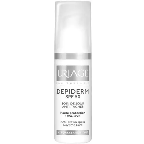 Uriage Depiderm krém SPF50 barna foltok ellen 30ml