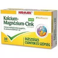 Walmark Kalcium+ Magnézium+ Cink Aktív tabletta 30x Walmark Kalcium+ Magnézium+ Cink Aktív tabletta 30x