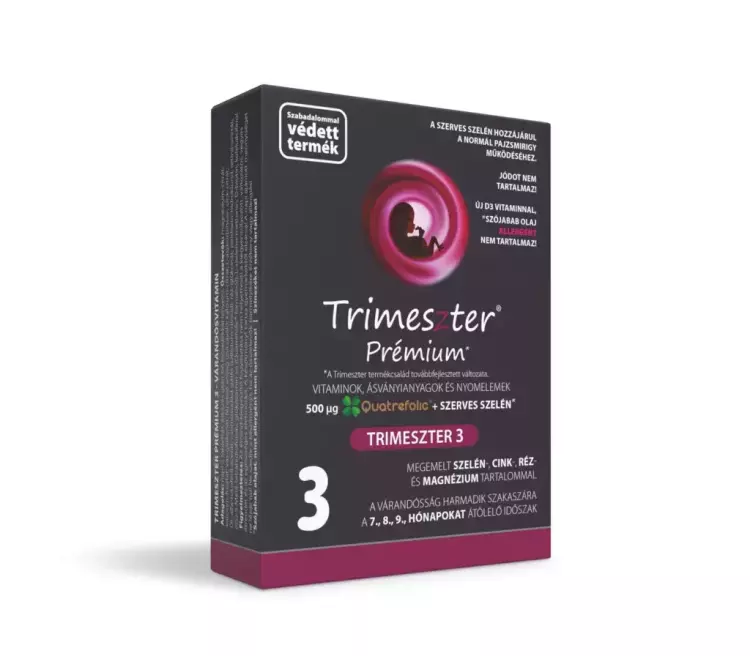 Trimeszter Prémium 3 tabletta várandósnak 60x Trimeszter Prémium 3 tabletta várandósnak 60x