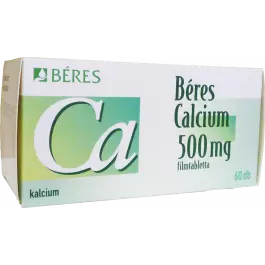 Béres Calcium 500 mg filmtabletta 60x Béres Calcium 500 mg filmtabletta 60x