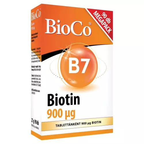 BioCo Biotin 900 mcg tabletta megapack 90x