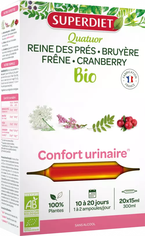 Superdiet Bio Urinaire ivóampulla 20x15ml