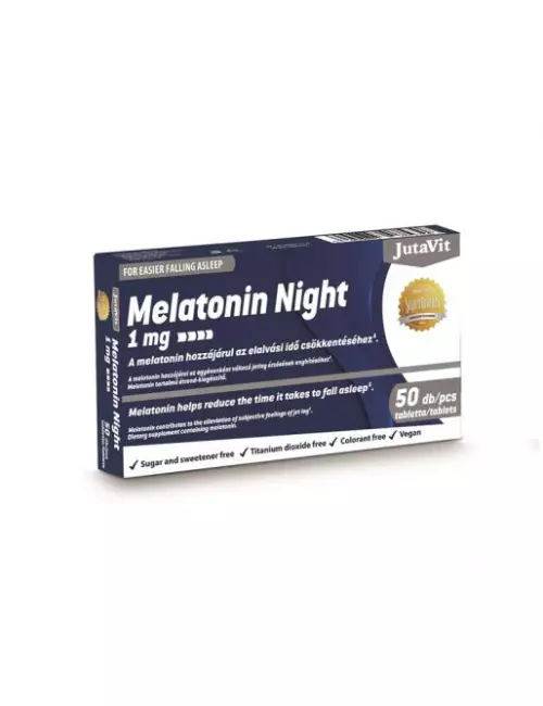 JutaVit Melatonin Night 1 mg tabletta 50x