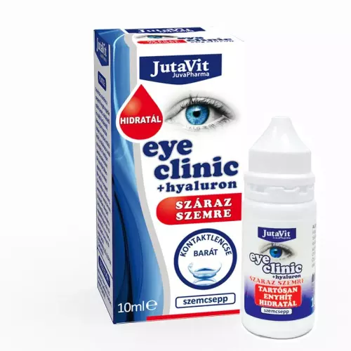 JutaVit Eye Clinic szemcsepp száraz szemre 10ml