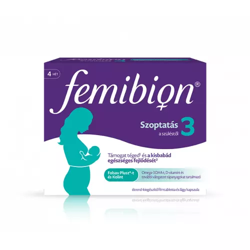 Femibion 3 Szoptatás filmtabl.+kapsz.(2024 form) 28x+28x