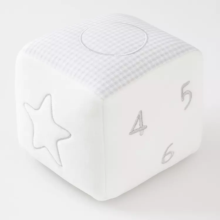 Baby Bruin csörgő kocka 8x8x8cm plüss 1x