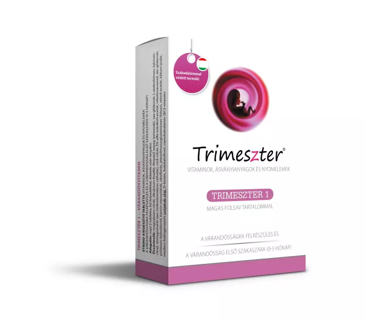 Trimeszter 1 vitamin tabletta várandósoknak 60x Trimeszter 1 vitamin tabletta várandósoknak 60x