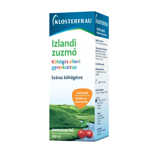 Klosterfrau Izlandi zuzmó szirup gyermekeknek 100ml