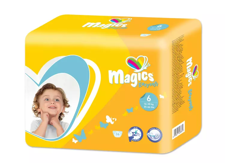 Magics Easysoft XL 6 (16-30kg) 1230ml 36x Magics Easysoft XL 6 (16-30kg) 1230ml 36x