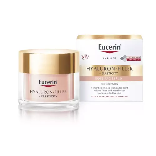 Eucerin Hyaluron-Filler+Elasticity nappali arckrém SPF30 rose 50ml