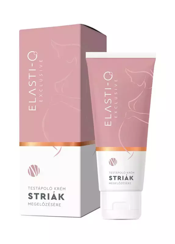 Elasti-Q Exclusive testápoló terhességi csíkokra 150ml Elasti-Q Exclusive testápoló terhességi csíkokra 150ml