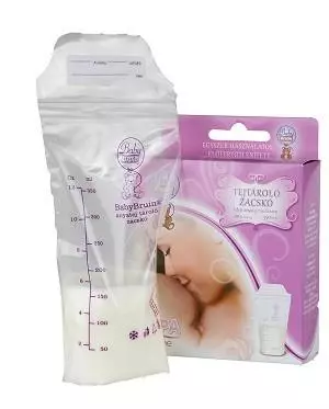 Baby-Bruin anyatejgyűjtő zacskó 350 ml-es 20x Baby-Bruin anyatejgyűjtő zacskó 350 ml-es 20x
