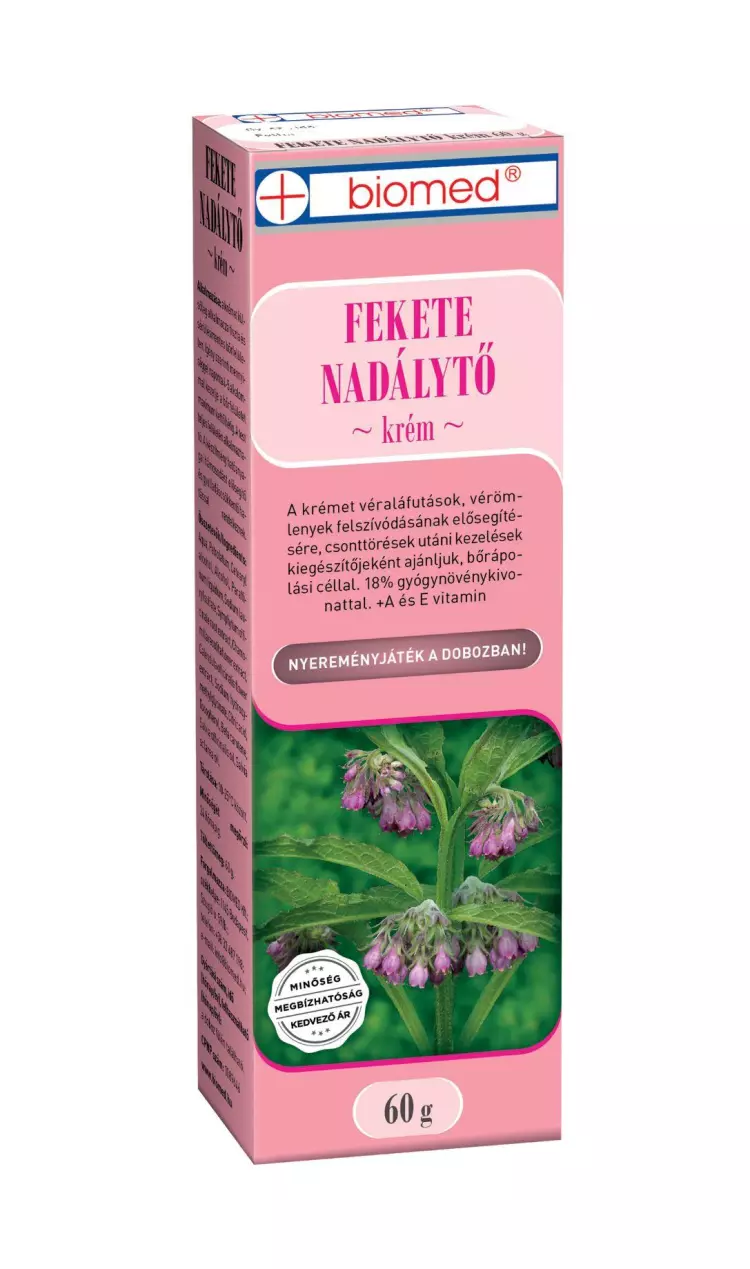 Biomed Fekete nadálytő krém 60g Biomed Fekete nadálytő krém 60g