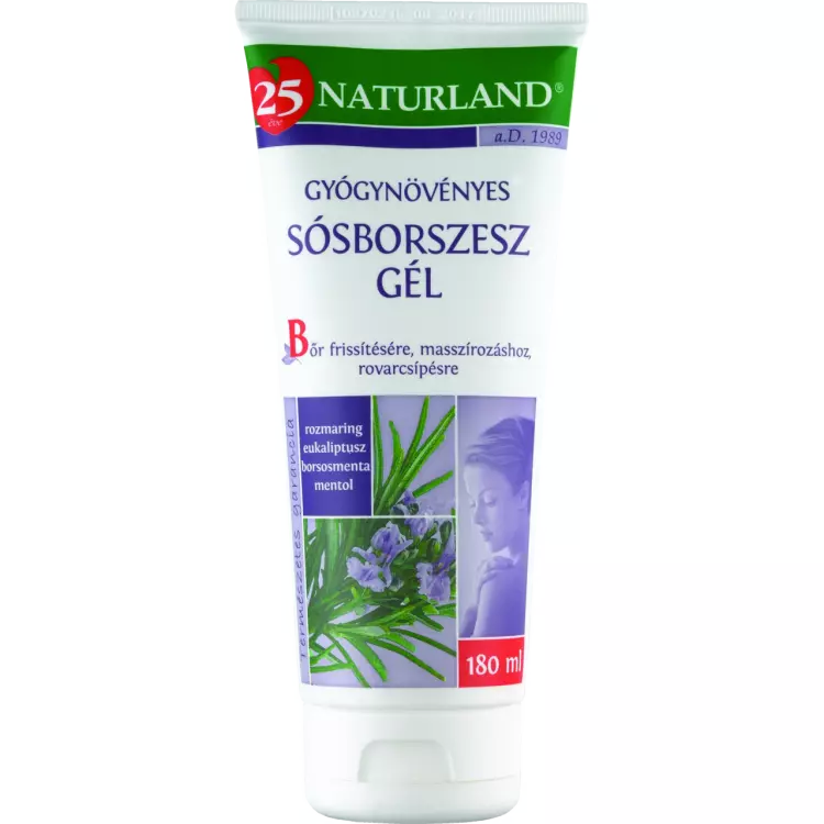 Naturland Sósborszesz gél gyógynövényes 180ml Naturland Sósborszesz gél gyógynövényes 180ml