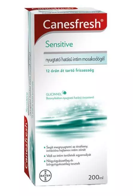 Canesfresh Sensitive intim mosakodó gél 200ml
