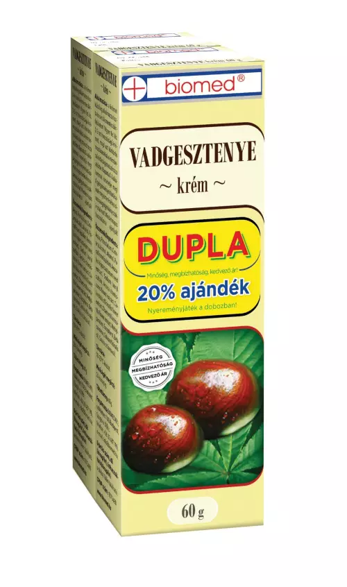 Biomed Vadgesztenye krém Dupla 2x60g