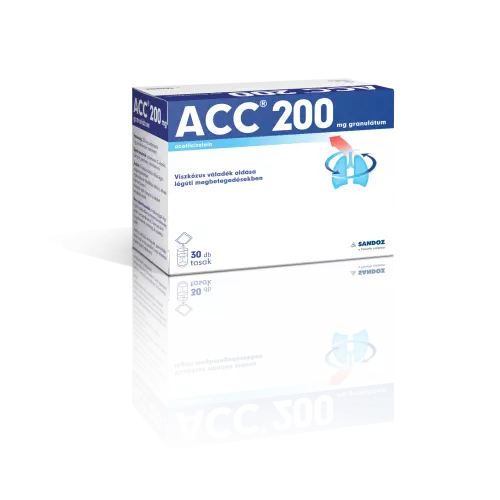 ACC 200 mg granulátum 30x3g