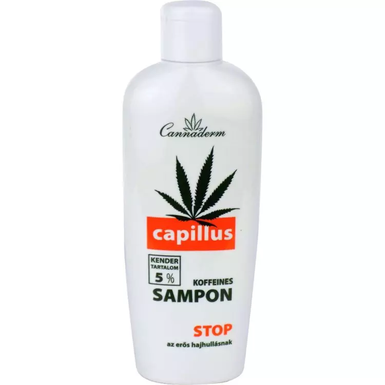 Cannaderm Capillus koffein sampon hajhullás ellen 150ml Cannaderm Capillus koffein sampon hajhullás ellen 150ml