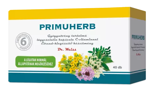 Primuherb étrendkiegészítő lágyzselatin kapszula 40x