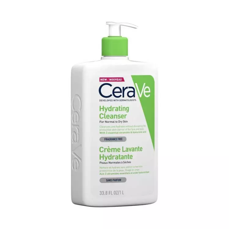 CeraVe Hidratáló tisztító krém arcra és testre 1000ml