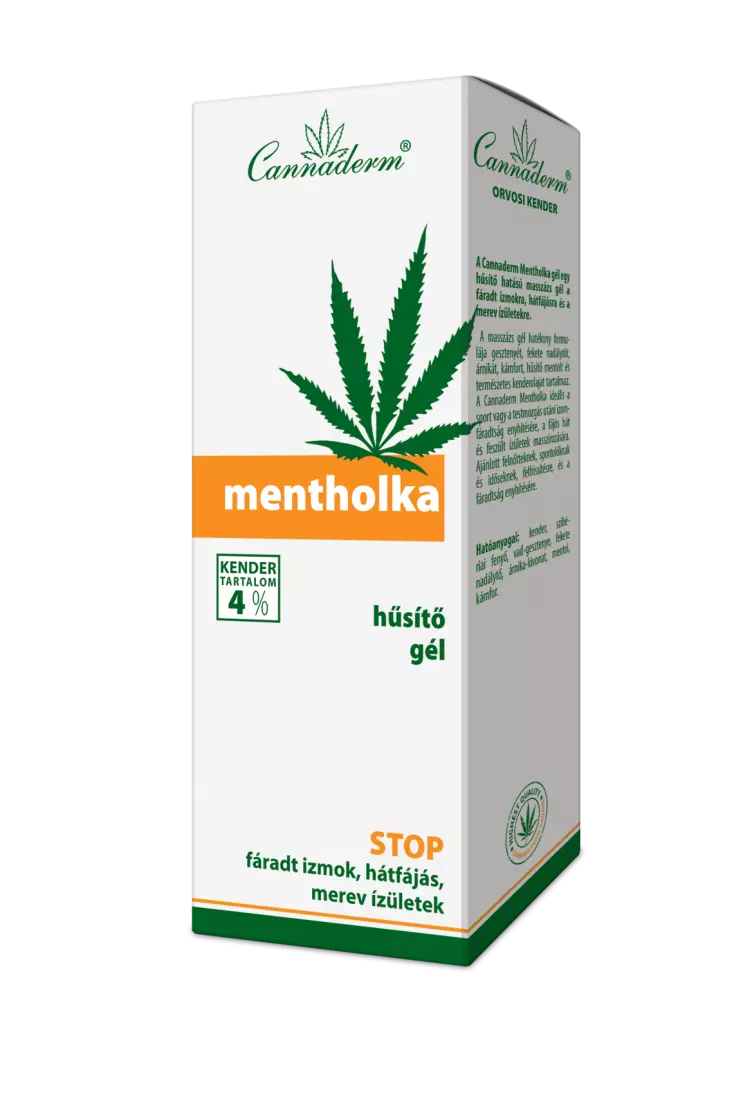 Cannaderm Mentholka hűsítő gél 200ml Cannaderm Mentholka hűsítő gél 200ml