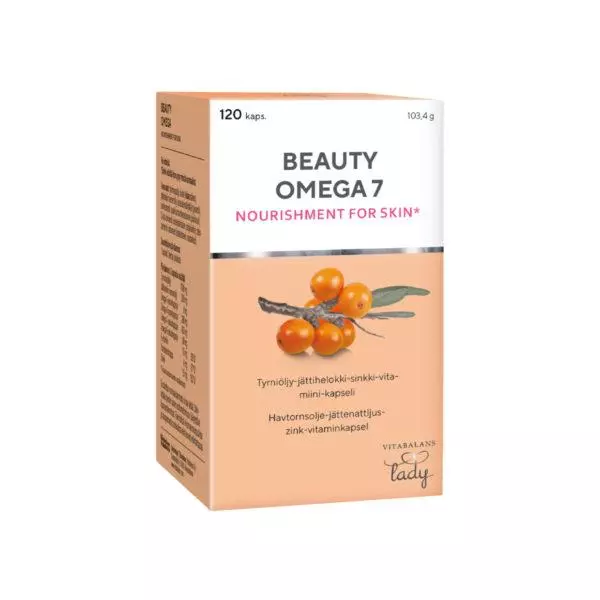 Beauty Omega 7 kapszula Vitabalans Lady 120x