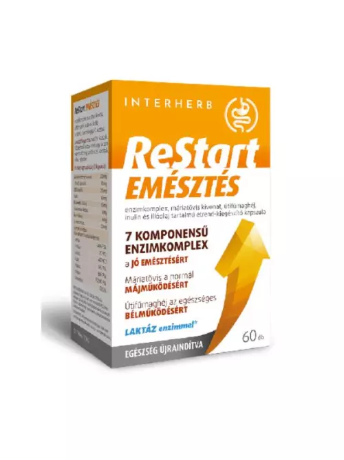 Interherb ReStart Emésztés kapszula 60x
