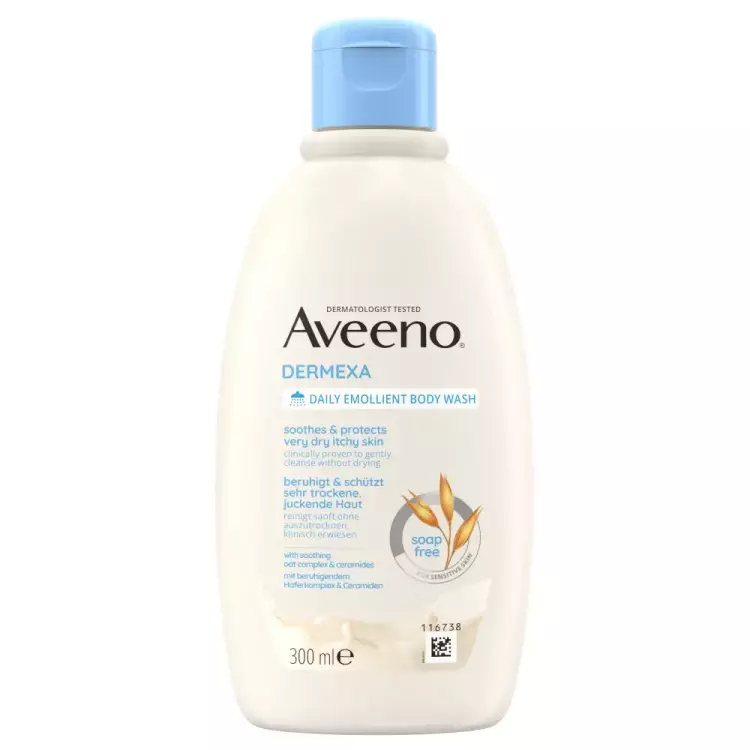 Aveeno Dermexa bőrpuhító tusfürdő illatmentes 300ml Aveeno Dermexa bőrpuhító tusfürdő illatmentes 300ml