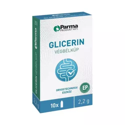 Parma Glicerin végbélkúp 10x2,2g