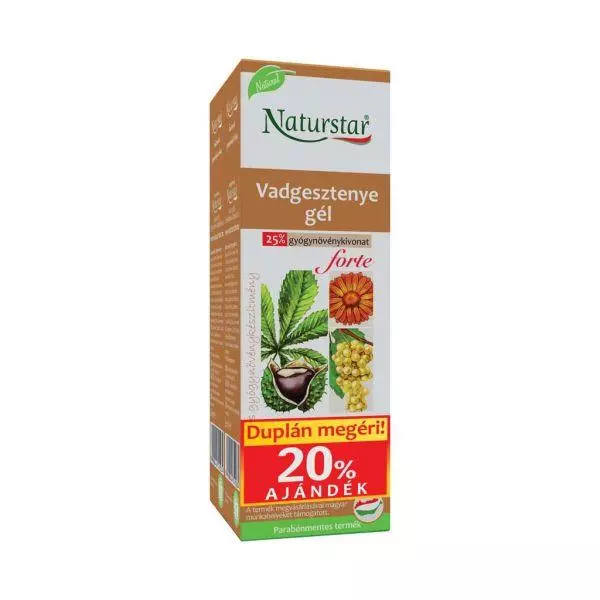 Naturstar vadgesztenye forte gél 2x60ml Naturstar vadgesztenye forte gél 2x60ml