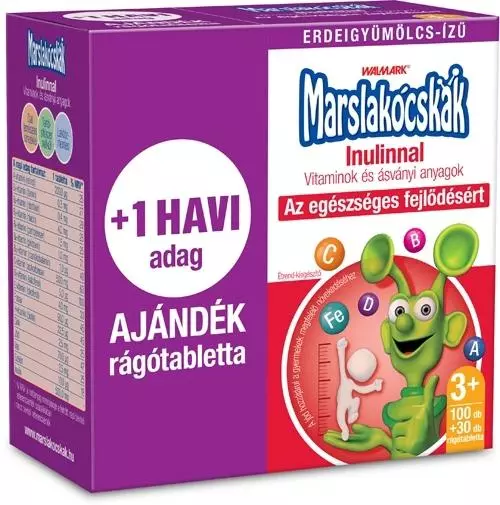 Marslakócskák Inulin erdeigy. rágótabletta 100+30x Marslakócskák Inulin erdeigy. rágótabletta 100+30x