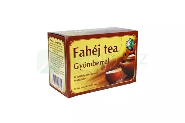 Dr.Chen Fahéj gyömbérrel tea filteres 20x2,2g Dr.Chen Fahéj gyömbérrel tea filteres 20x2,2g