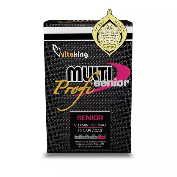 Vitaking Profi Multi Senior vitamincsomag 30x Vitaking Profi Multi Senior vitamincsomag 30x