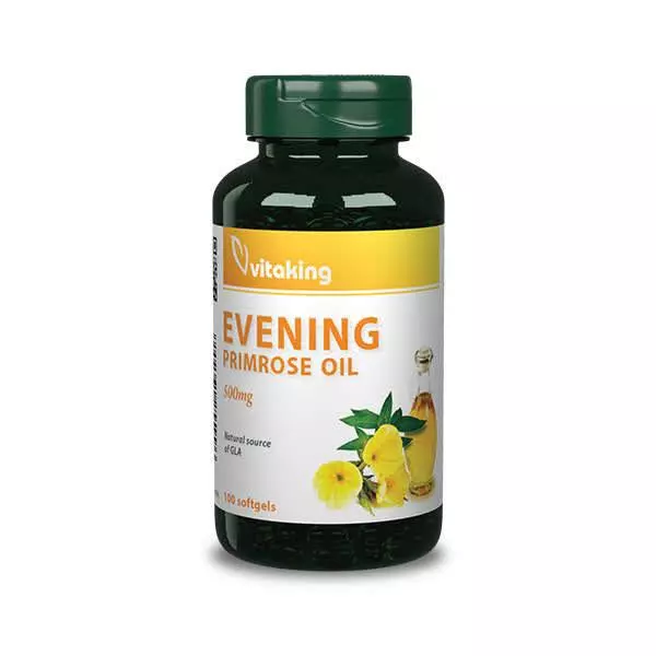 Vitaking Ligetszépe olaj 500mg kapszula 100x Vitaking Ligetszépe olaj 500mg kapszula 100x