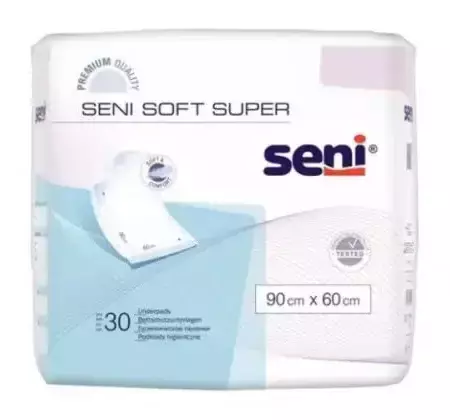 Seni Soft Super e.h. antidecub. alátét 60x 90 cm 30x Seni Soft Super e.h. antidecub. alátét 60x 90 cm 30x