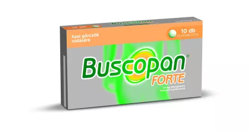 Buscopan Forte 20 mg filmtabletta 10x