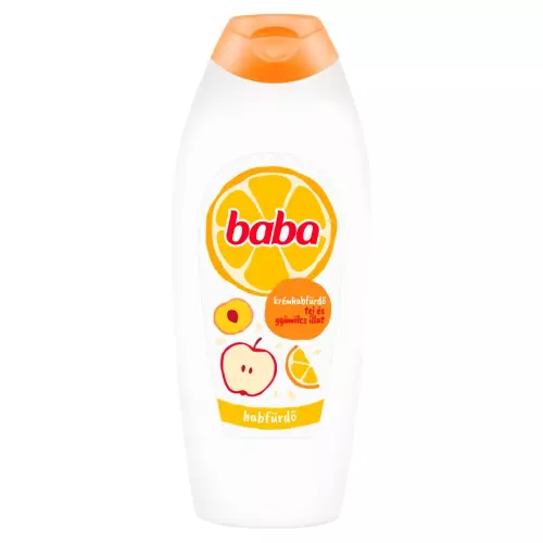 Baba habfürdő tej gyümölcs 750ml