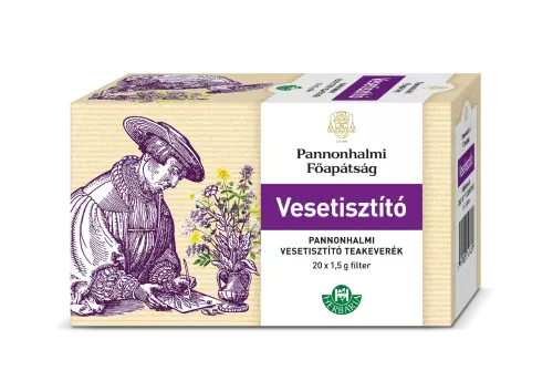 Pannonhalmi Vesetisztító teakeverék filteres 20x1,5g