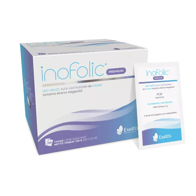 Inofolic Premium étrendkiegészítő por 60x Inofolic Premium étrendkiegészítő por 60x