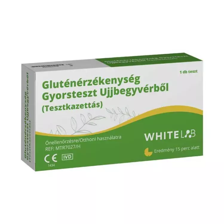 Whitelab Gluténérzékenység gyorsteszt 1x Whitelab Gluténérzékenység gyorsteszt 1x
