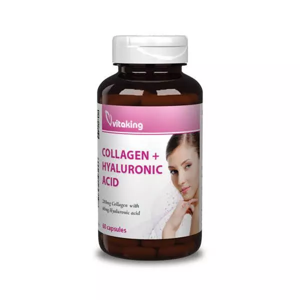 Vitaking Hyaluronsav+ Kollagén komplex kapszula 60x Vitaking Hyaluronsav+ Kollagén komplex kapszula 60x