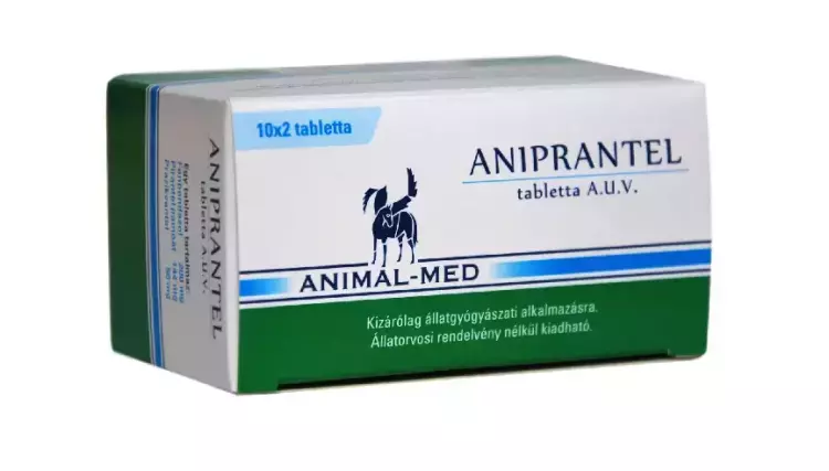 Aniprantel tabletta kutyának A.U.V. 20x Aniprantel tabletta kutyának A.U.V. 20x