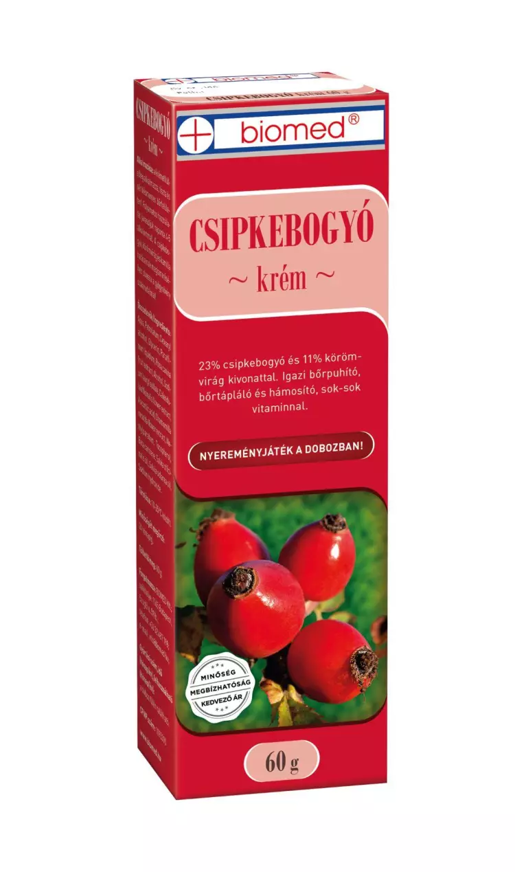 Biomed Csipkebogyó+Körömvirág krém 60g