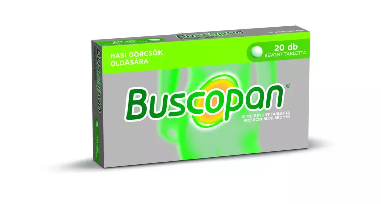 Buscopan 10 mg bevont tabletta 20x Buscopan 10 mg bevont tabletta 20x